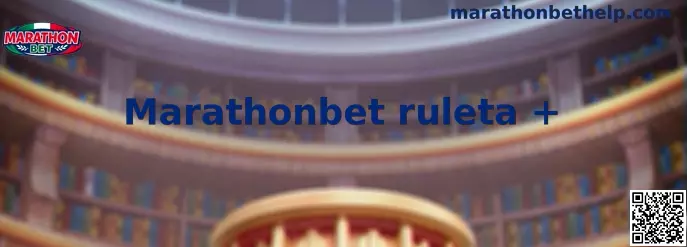 Representación de Marathonbet ruleta plus
