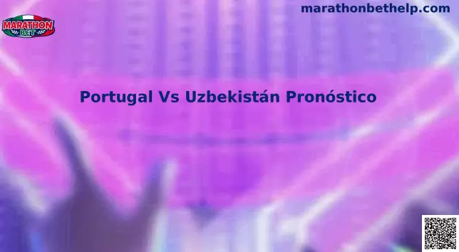 Portugal vs Uzbekistán pronóstico análisis estadístico