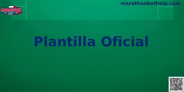 Plantilla Oficial México 2026